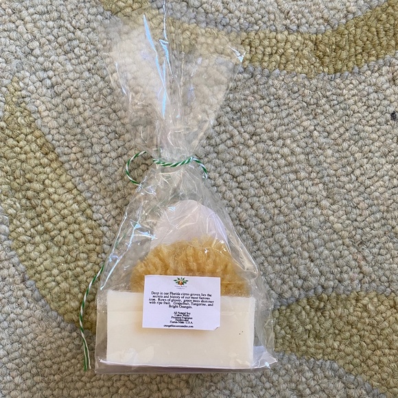 Orange Blossom Candle Co. I Florida Sea Sponge Triple Butter Soap I The Grove - Picture 3 of 13